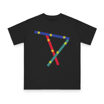 Geometric Star Ribbon T-Shirt