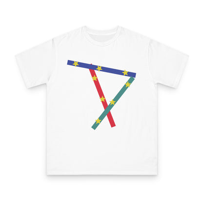 Geometric Star Ribbon T-Shirt