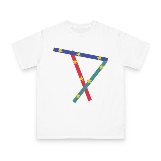 Geometric Star Ribbon T-Shirt